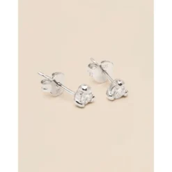 Signature Diamond Collection YLVA LI Signature Stud Diamond Örhängen 3,4mm – Silver 8626