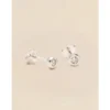 Signature Diamond Collection YLVA LI Stud Diamond Örhängen – Silver 8662