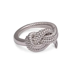 Ringar YLVA LI Yves Knot Ring Silver 3092